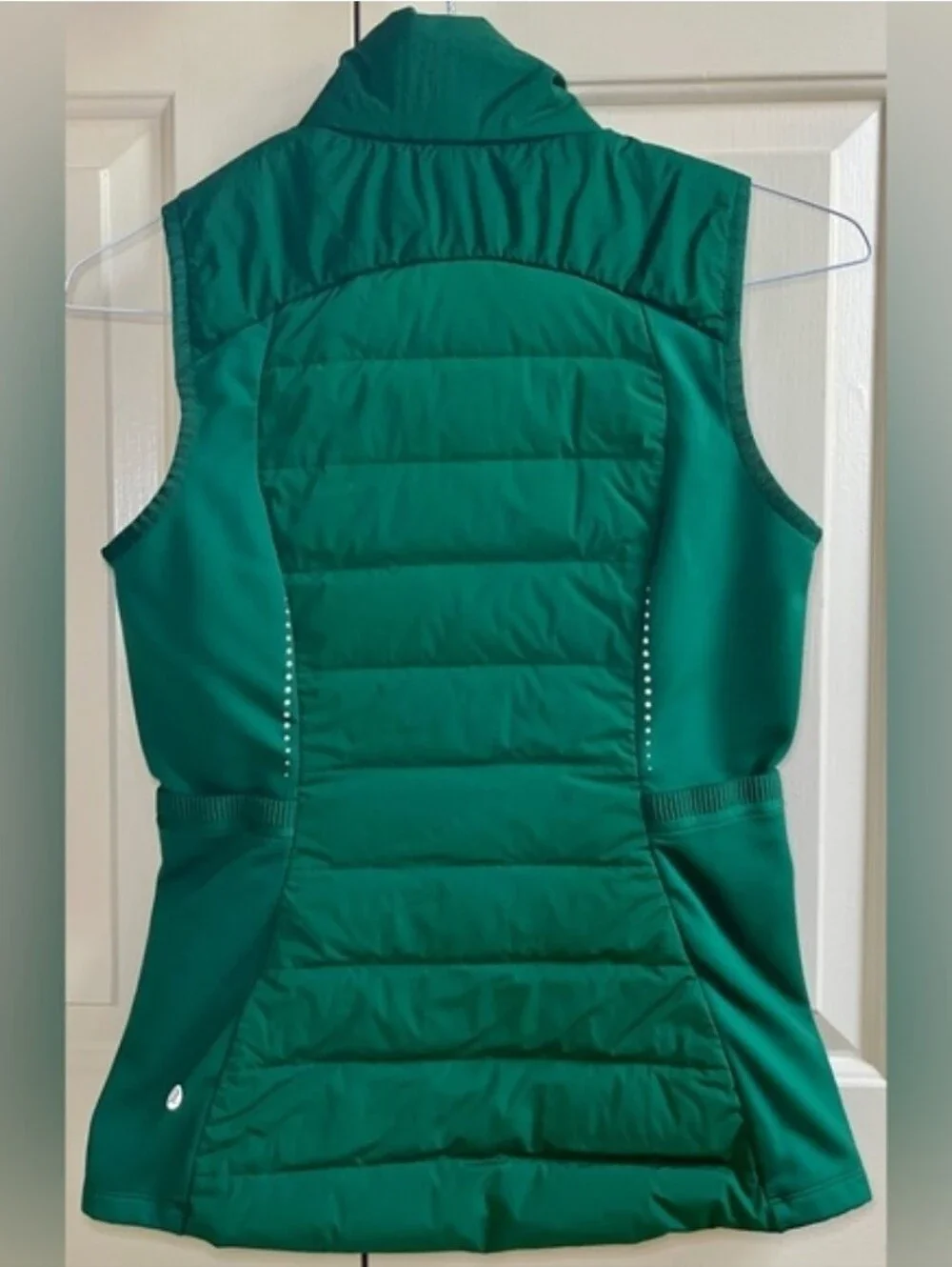 🍒LULULEMON sz 6 DOWN FOR IT ALL VEST Jacket 700-Fill EVERGLADE GREEN